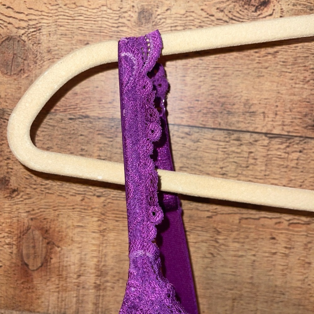 Cacique by Lane Bryant Full Coverage Lace Plunge Bra - Picture 3 of 6